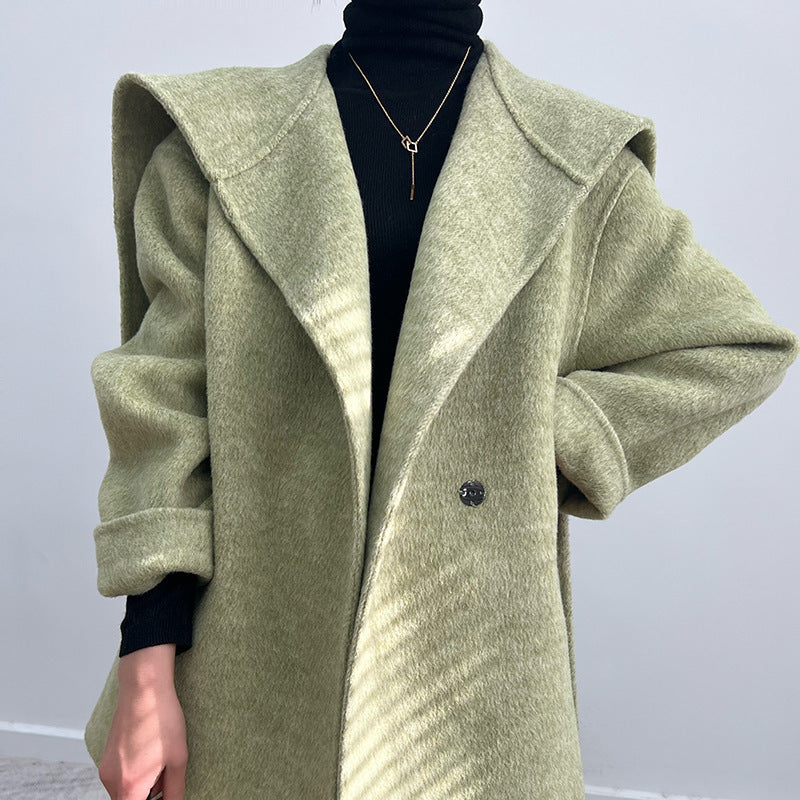 Thickened Alpaca Fleecefiber Coat