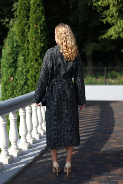 Classic Alpaca Wool Blend Coat