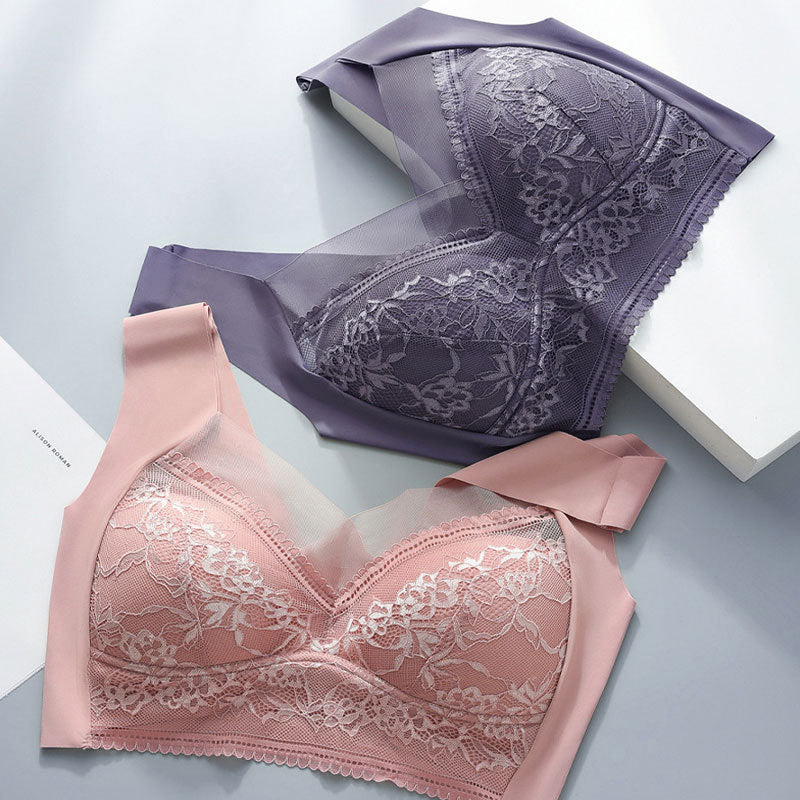 Summer Ice Silk Seamless Bras