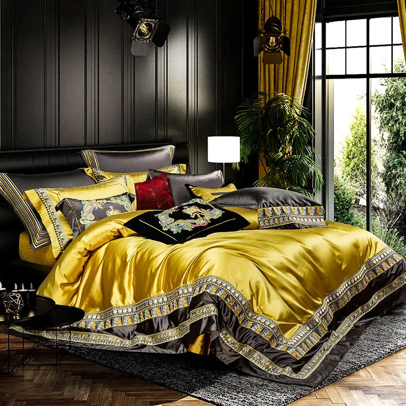 Luxury Villa Four-piece Set European-style Bedding