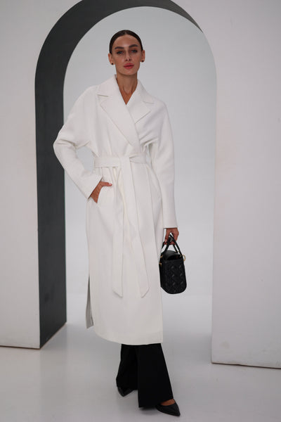 Cambridge Comfort Wraparound Wool Cashmere Coat