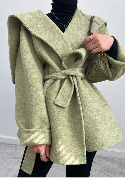 Thickened Alpaca Fleecefiber Coat