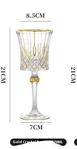 Red Wine Goblet Decanter Set