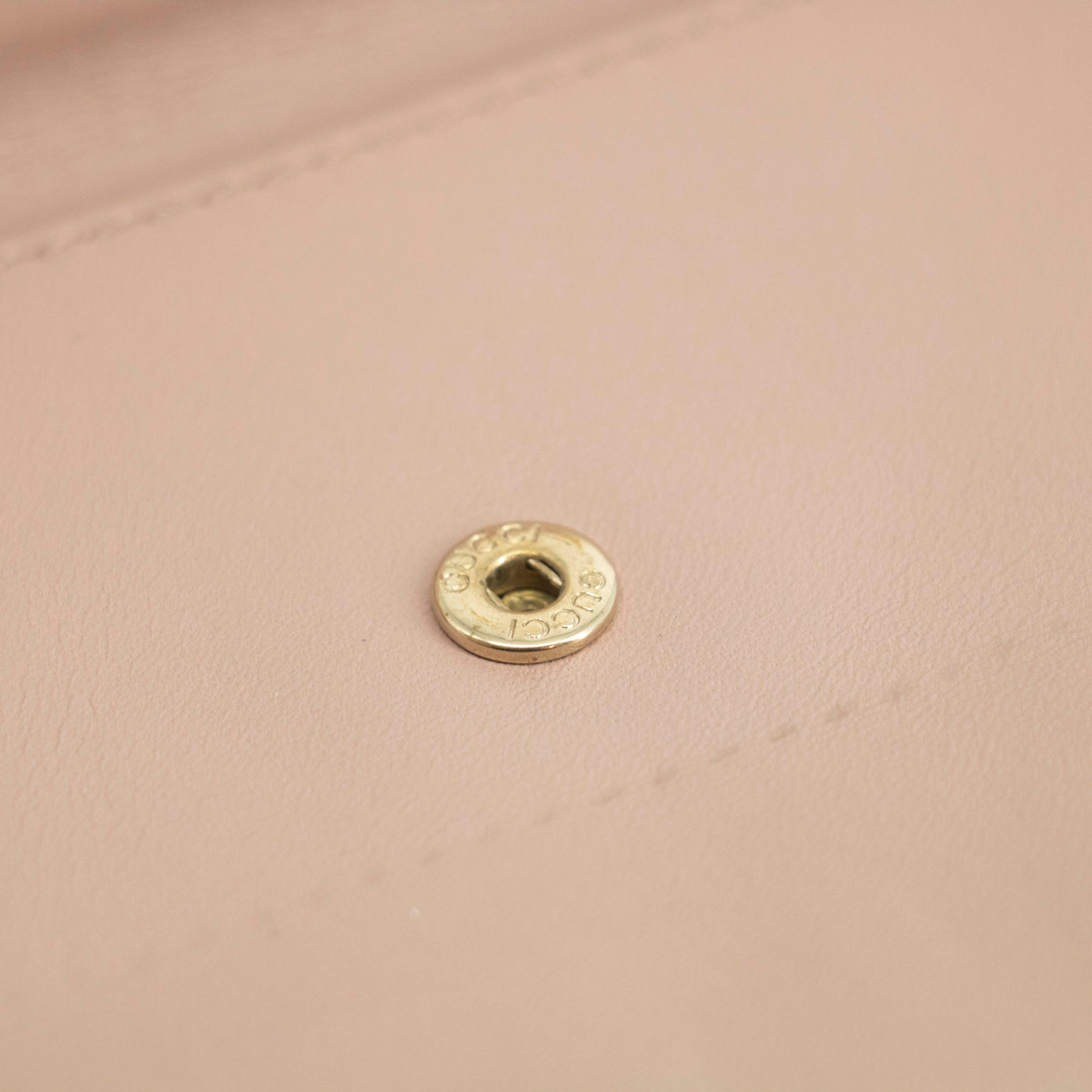 Gucci Beige & Pink GG Canvas French Flap Long Wallet #3920