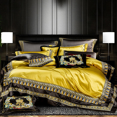 Luxury Villa Four-piece Set European-style Bedding