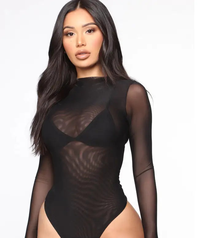 Lace Eyelash Bodysuit