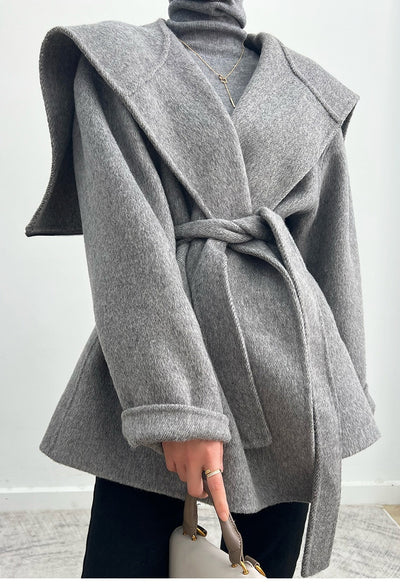 Thickened Alpaca Fleecefiber Coat