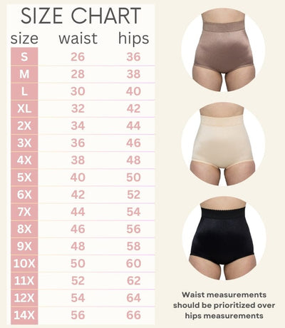 High Waist Tummy Control Panty with Inner Lining, Light Shaping | Style 513