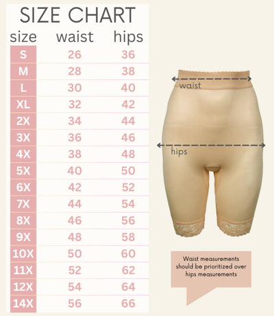 Style 518 | High Waist Light Shaping Bike Short | Satin 4-Way Stretch with Built-In Panty