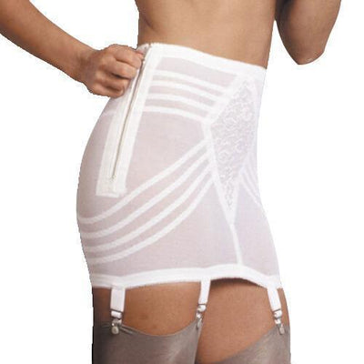 Style 1361 | Waistline Open Bottom Breathable Power Mesh Fabric | With Side Zipper | Firm to Extra Firm Support