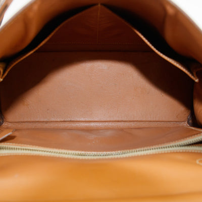 Hermes Kelly 32 Boxcalf Brown Handbag Year 1986 #5775