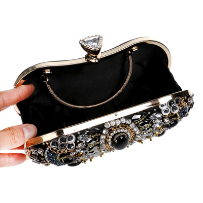 Royal Embroidered Evening Clutch