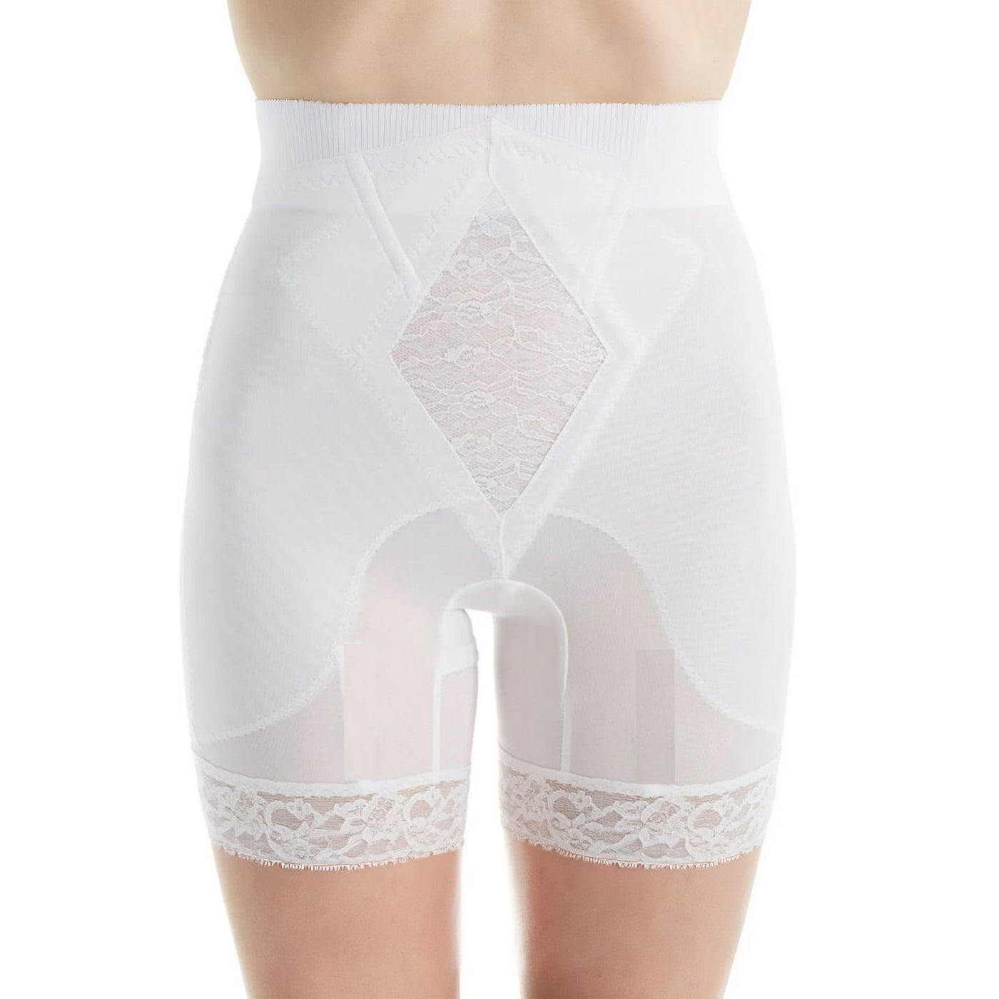 Style 6206 | High Waist Medium Control Thigh Slimmer | Memory Compression Fabric