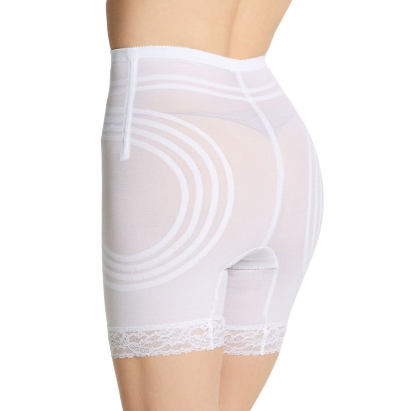 Style 6209 | Breathable High Waist Thigh Slimmer | No Roll Power Mesh Hourglass Shaper |  Firm to Extra Firm Support