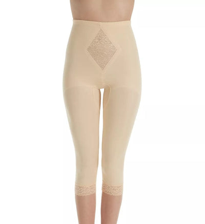 Style 6265 | Waistline Capri Pant Liner with Tummy Control Panel| Memory Compression Fabric | Medium Support