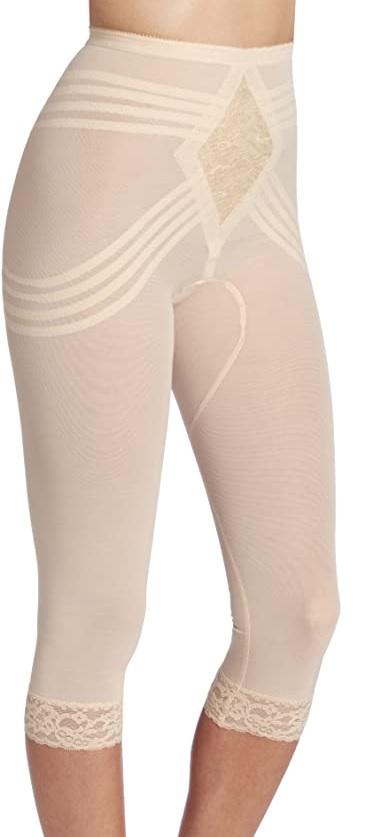 Style 6269 | Breathable Waistline Capri Pant Liner | Power Mesh Fabric | Firm to Extra Firm Support