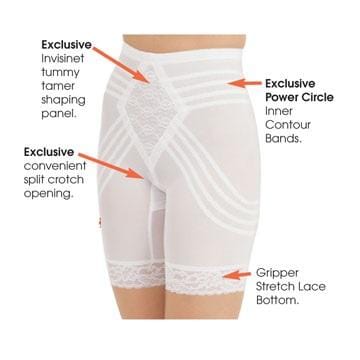 Style 679 | Breathable Waistline Thigh Slimmer | Power Mesh Fabric | Firm to Extra Firm Support