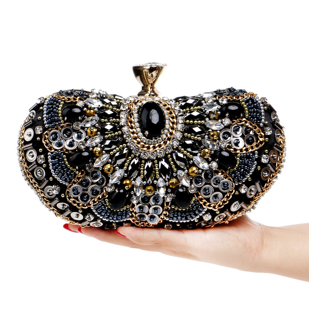 Royal Embroidered Evening Clutch