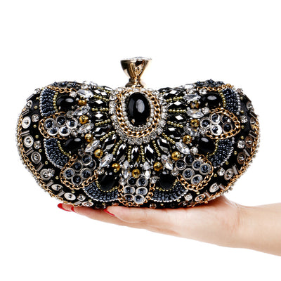 Royal Embroidered Evening Clutch