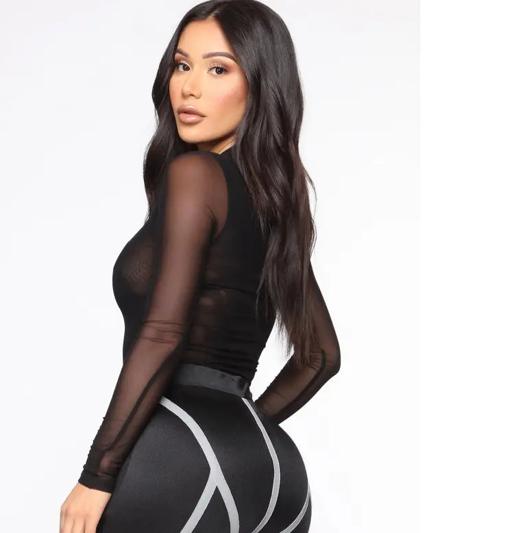 Lace Eyelash Bodysuit