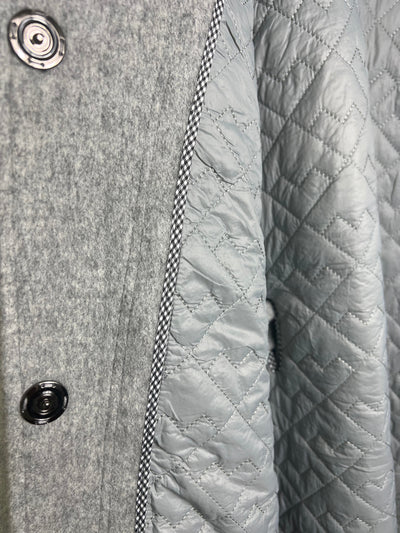 Genuine Scandinavian Mink Fur Virgin Wool Coat