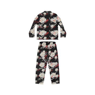 American Royalty Uptown Satin Pajama Set