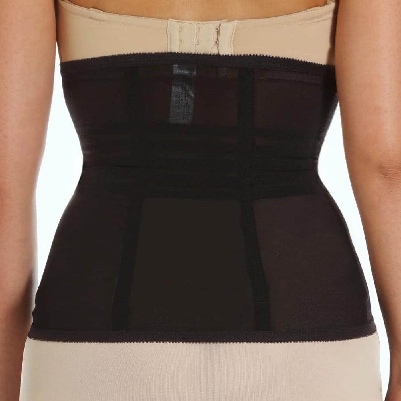 Style 821 | Shapette Powermesh Satin Panel Waist Cincher