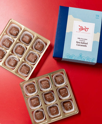 Chocolate Sea Salted Caramels Gift Box
