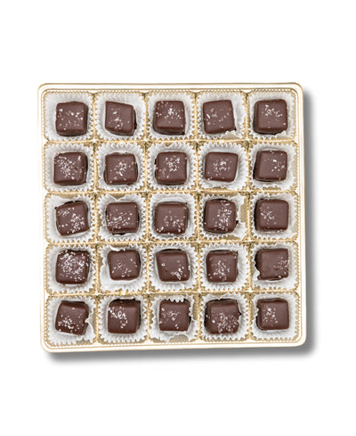 Chocolate Sea Salted Caramels Gift Box