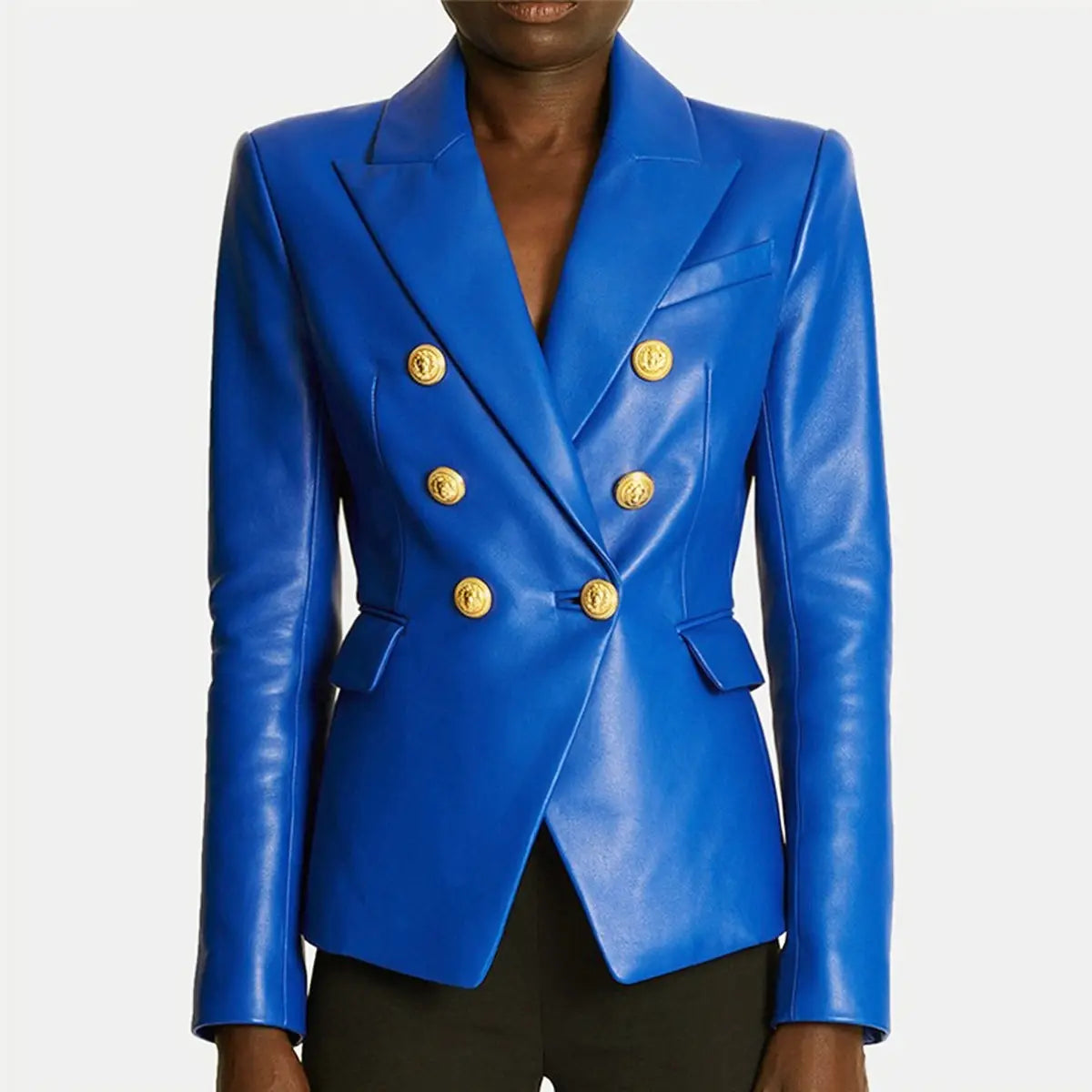 Women’s Leather Suit Jacket