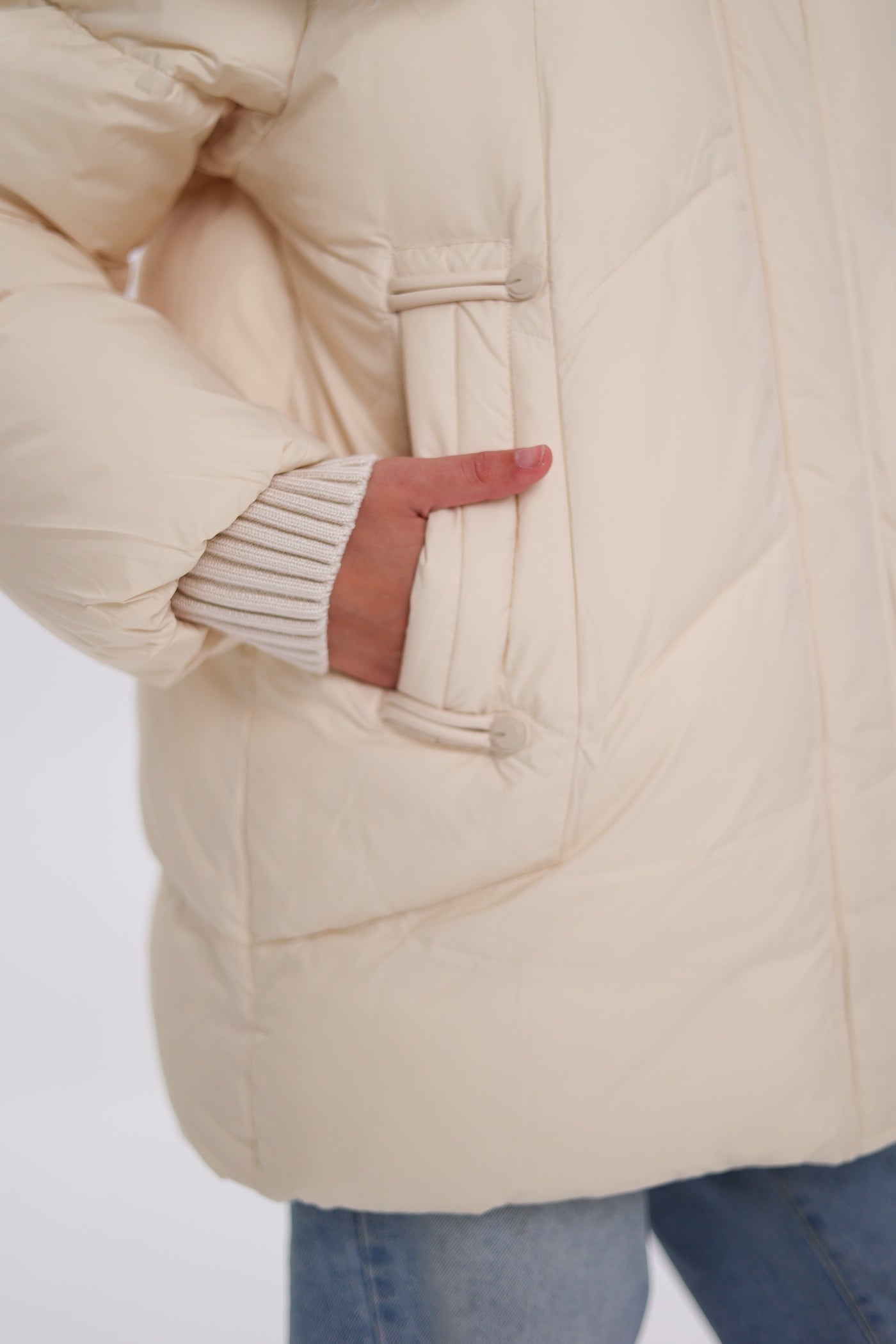 Genuine Polar Fox Thinsulate™ Coat