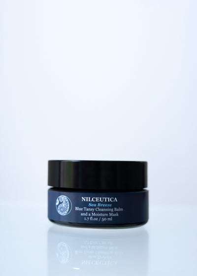 Sea Breeze Moisturizing Blue Tansy Cleansing Balm and a Moisture Mask