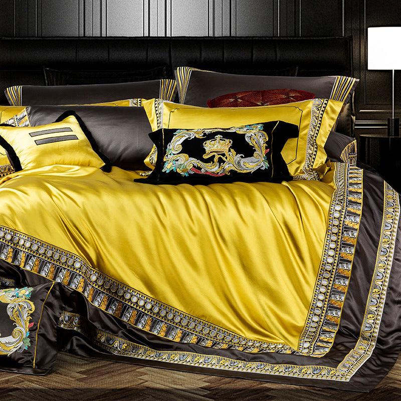 Luxury Villa Four-piece Set European-style Bedding