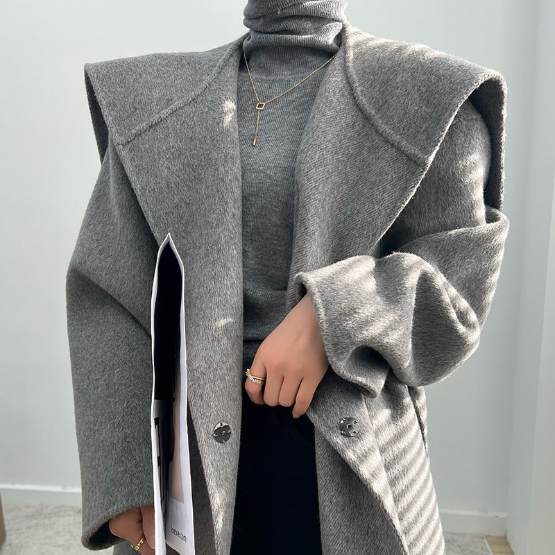 Thickened Alpaca Fleecefiber Coat