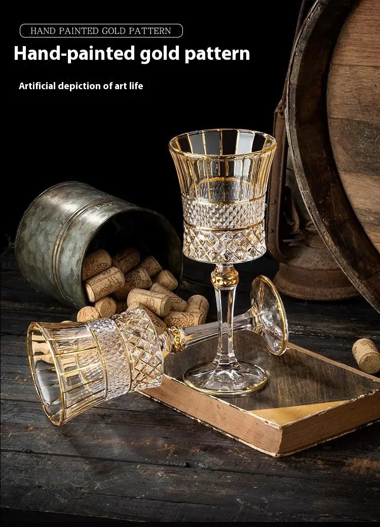 Red Wine Goblet Decanter Set