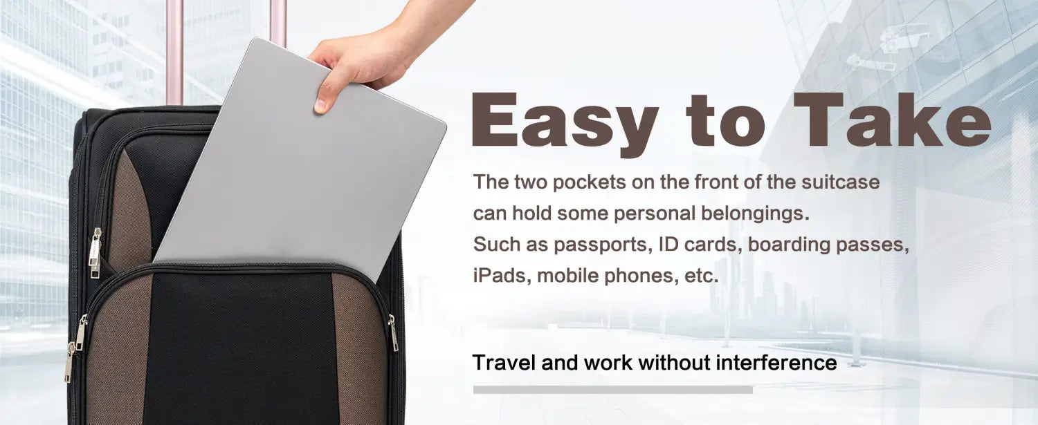 Softshell Expandable 4 Piece Luggage Set