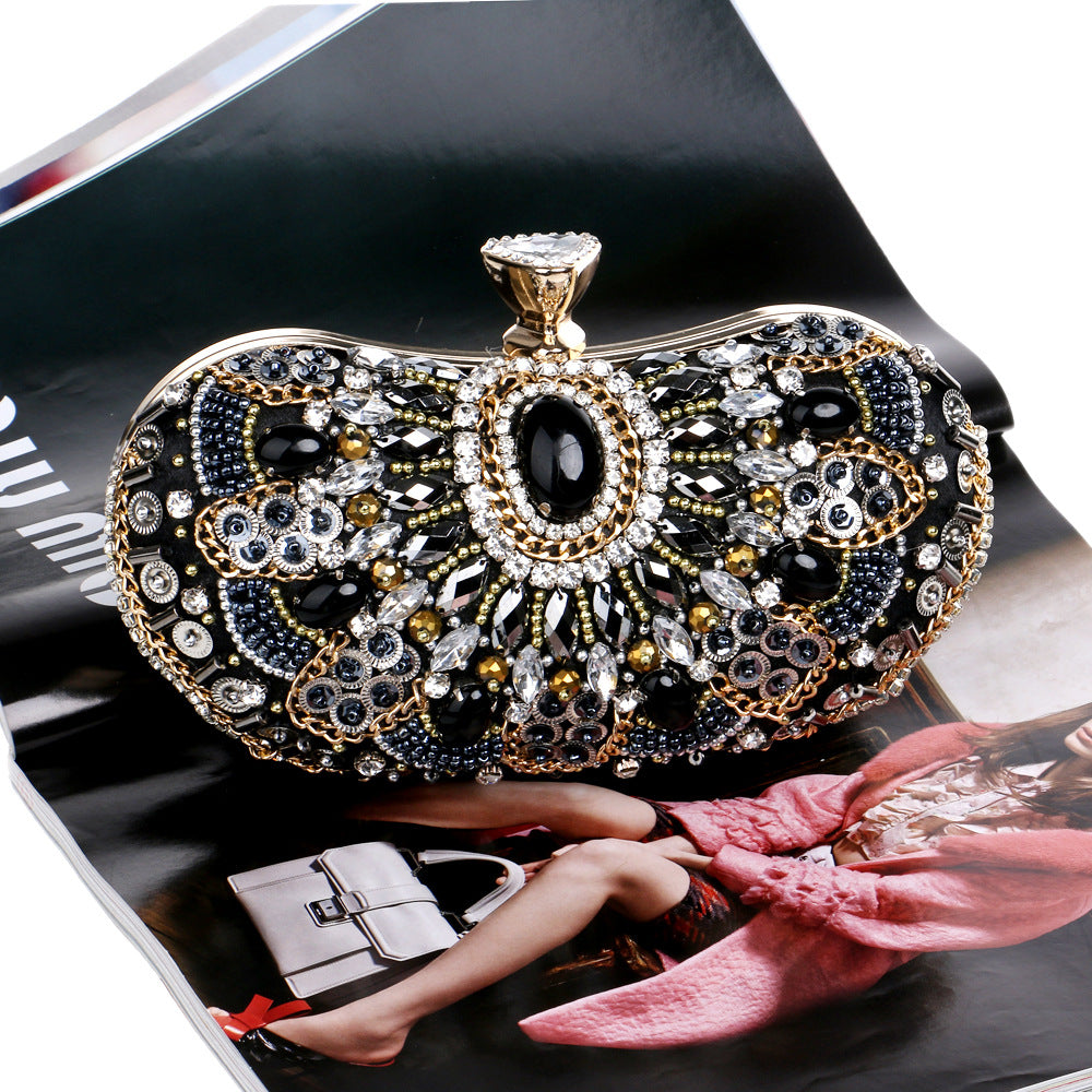 Royal Embroidered Evening Clutch