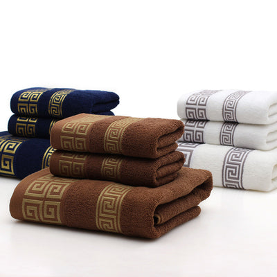 Gift Box Three-piece Towel Set