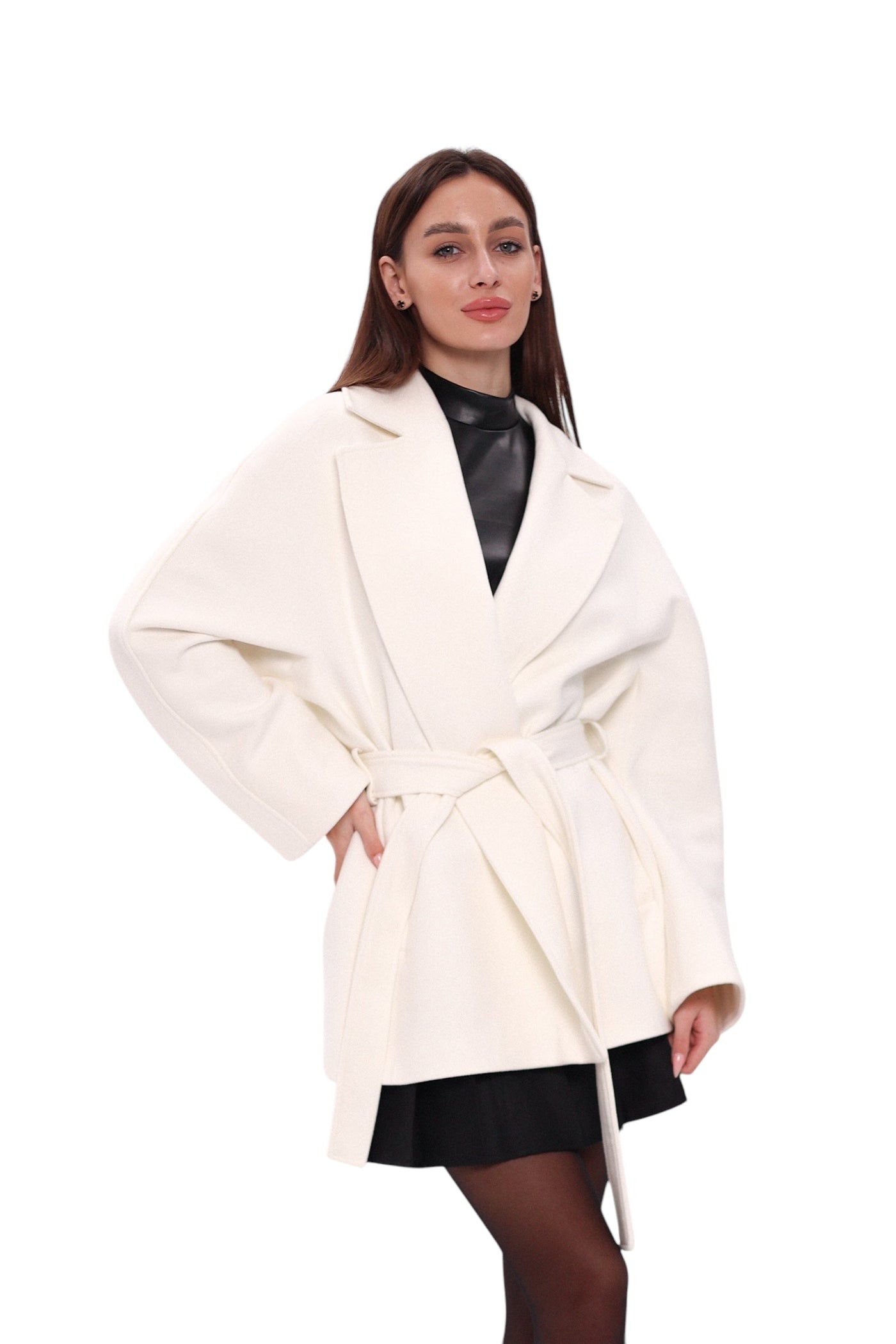 Astoria Midi Cashmere Wool Blend Coat