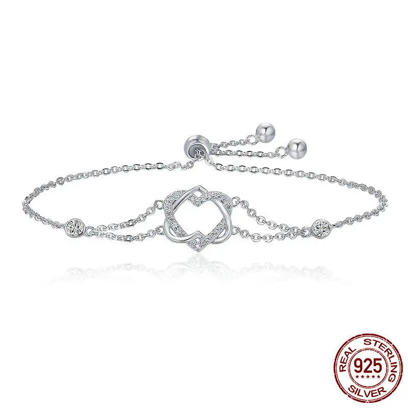 Love pure silver bracelet S925