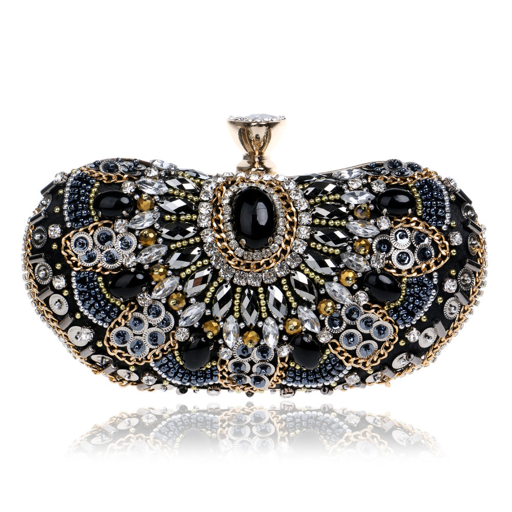 Royal Embroidered Evening Clutch