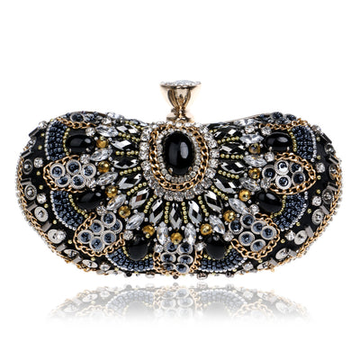Royal Embroidered Evening Clutch