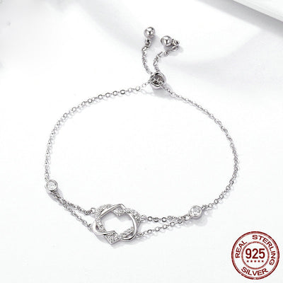 Love pure silver bracelet S925