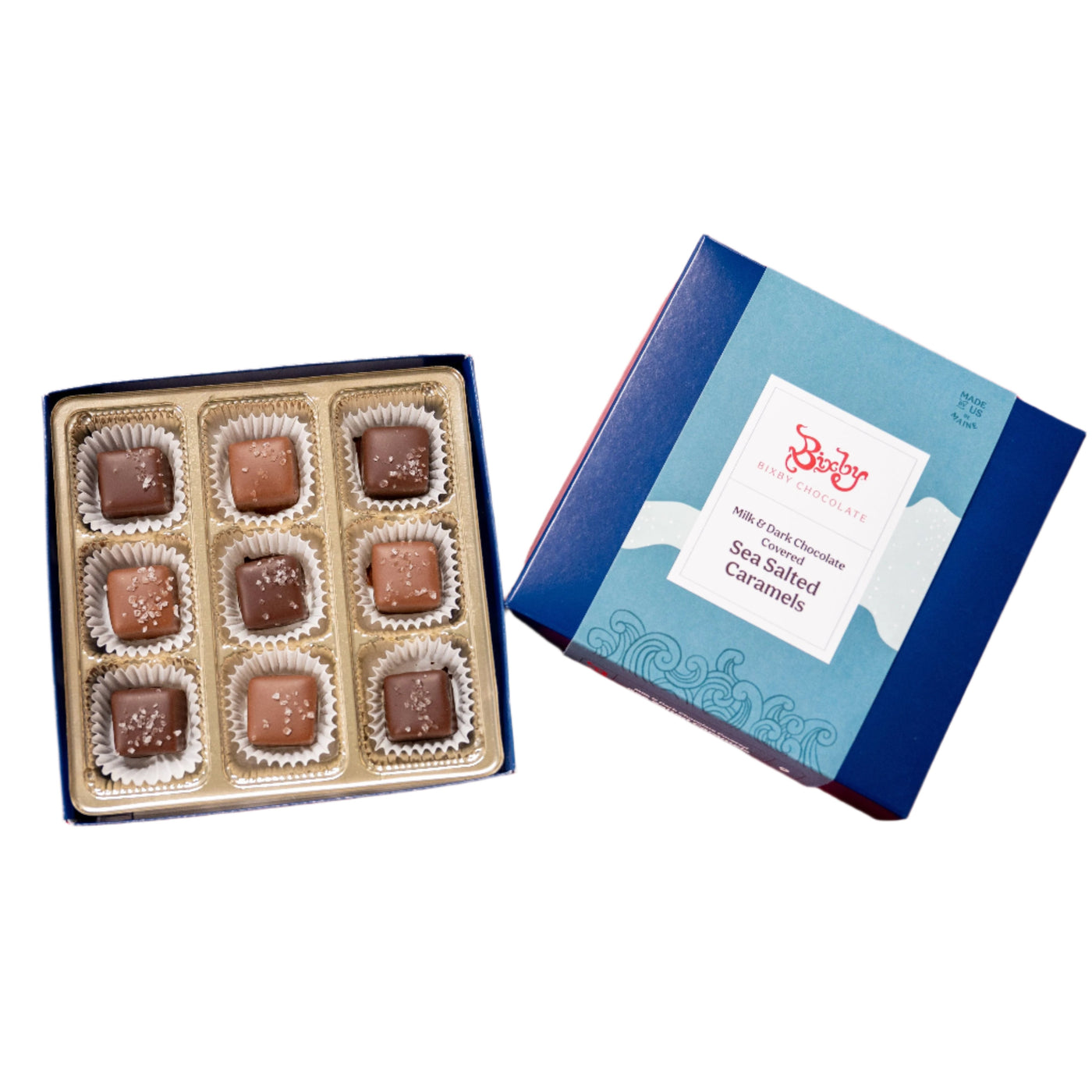Chocolate Sea Salted Caramels Gift Box
