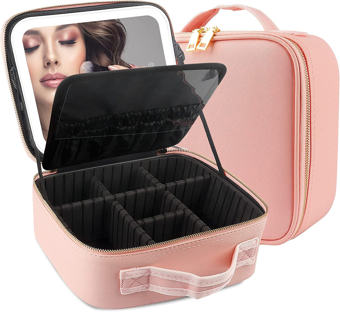 LED Mirror Water-proof Makeup Case