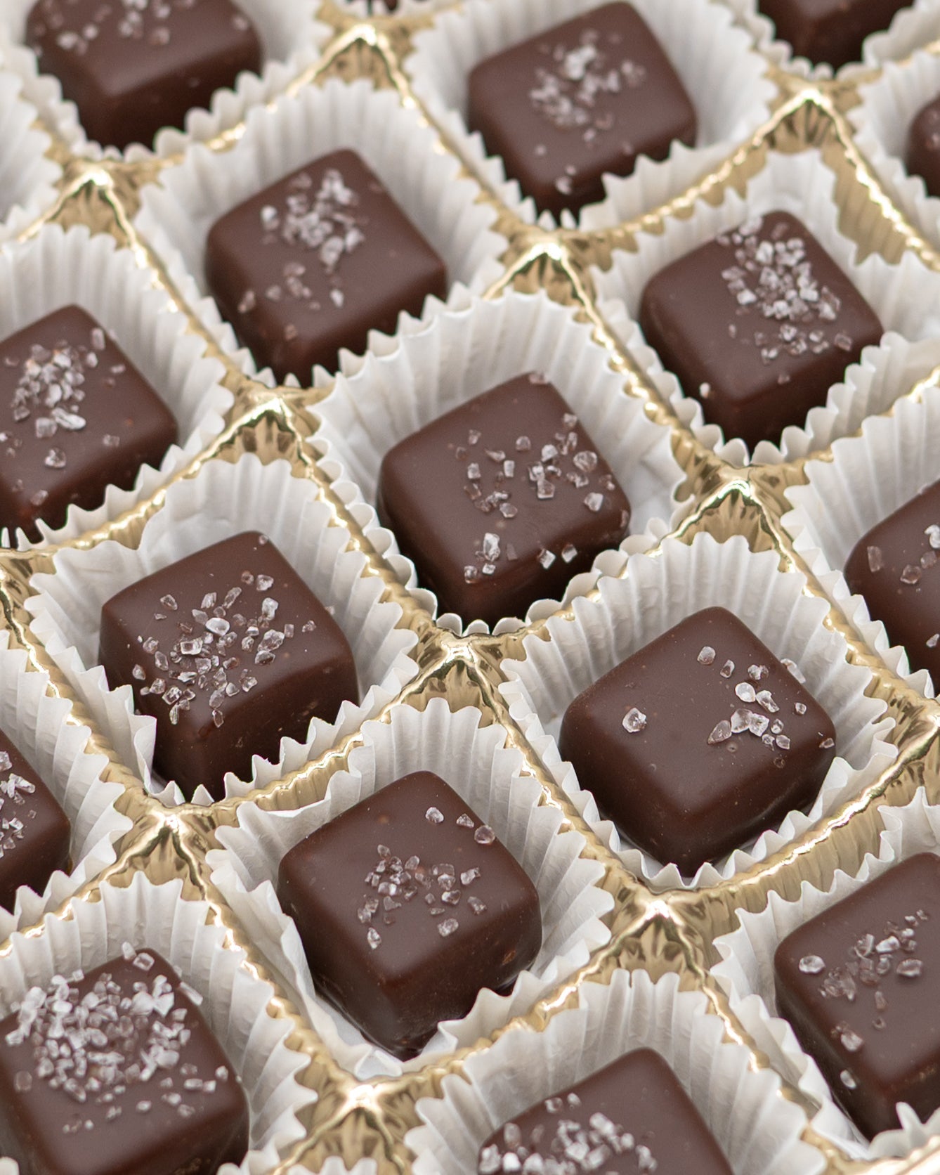 Chocolate Sea Salted Caramels Gift Box