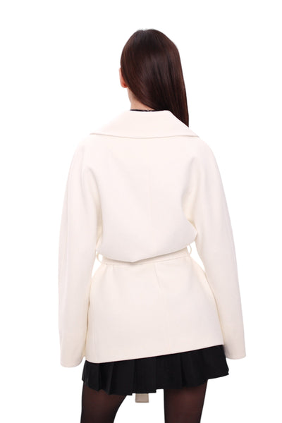 Astoria Midi Cashmere Wool Blend Coat