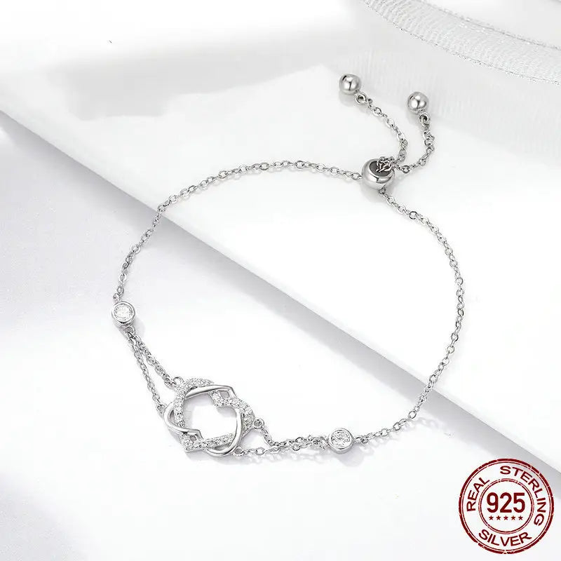 Love pure silver bracelet S925