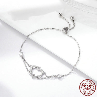 Love pure silver bracelet S925