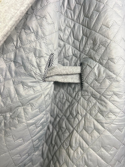 Genuine Scandinavian Mink Fur Virgin Wool Coat